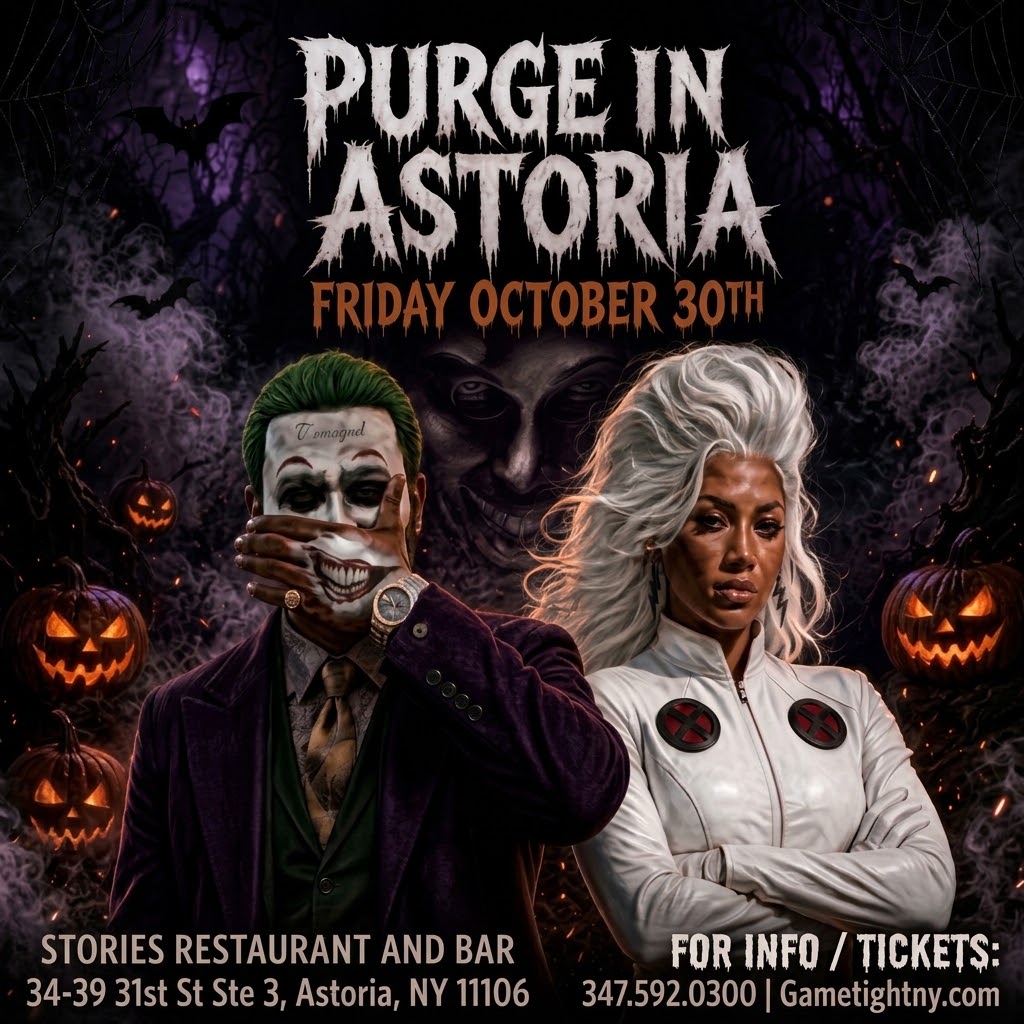 Stories Bar Purge in Astoria Queens Friday Night Halloween Party — event image